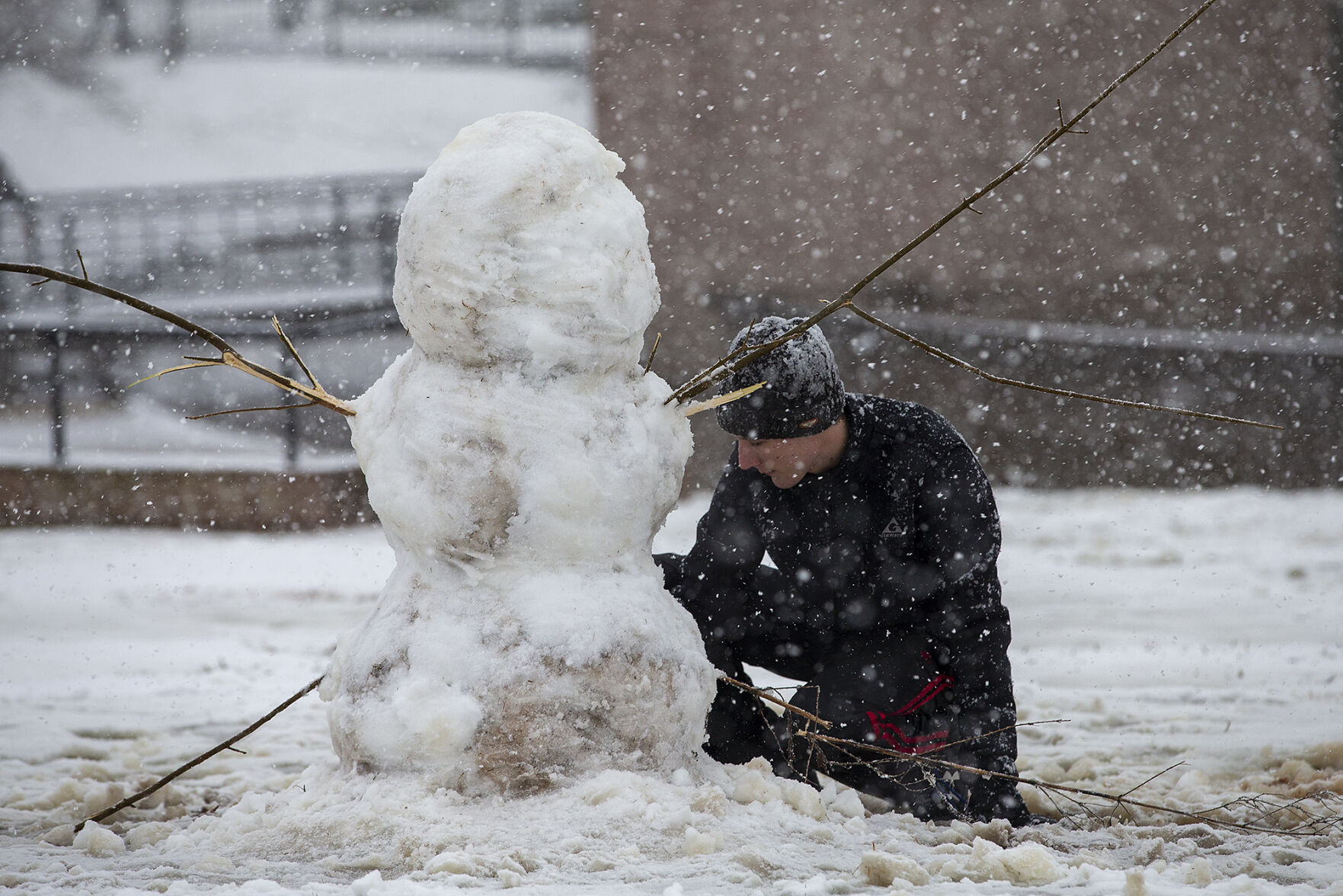 Snowfall in B-CS